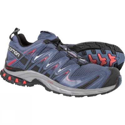 Zapatillas Running Salomon XA Pro 3D Hombre Moradas / Gris Claro / Negras - Chile OMT809276